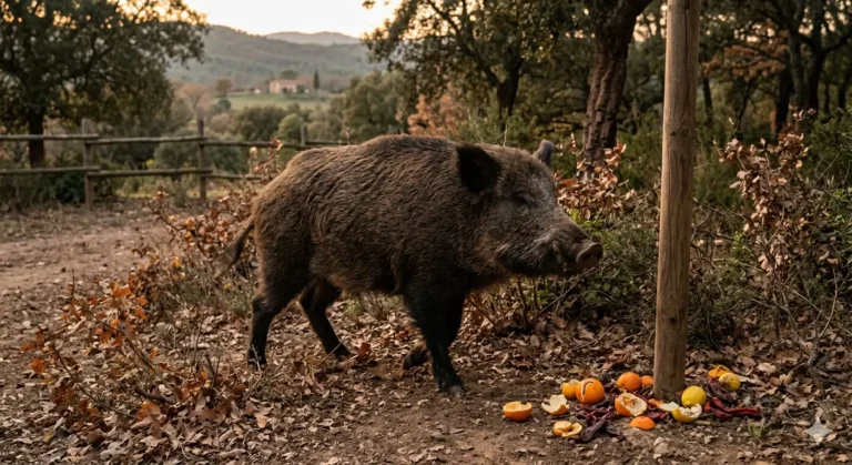 Que olor repele a los jabalies y les molesta